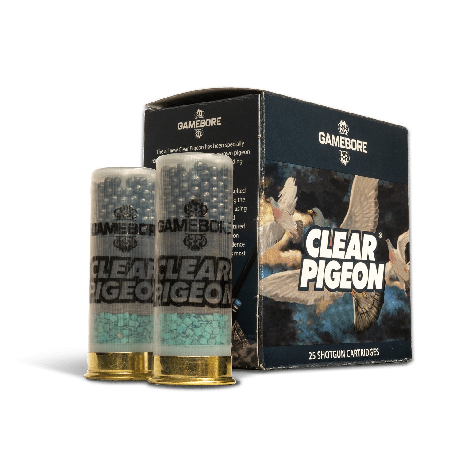 Gamebore Clear Pigeon Shotgun Cartridge